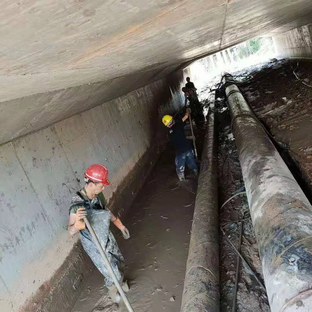 郑场镇工业管道清淤